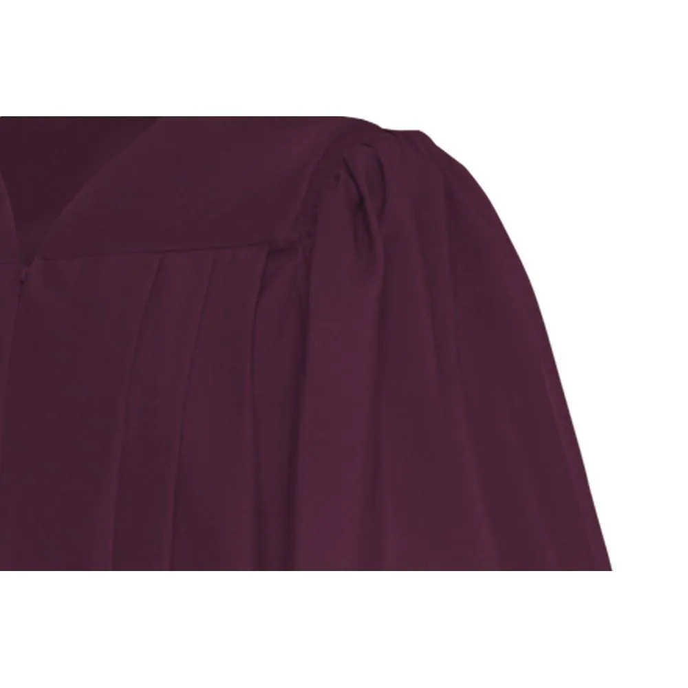 Deluxe Maroon Choir Robe