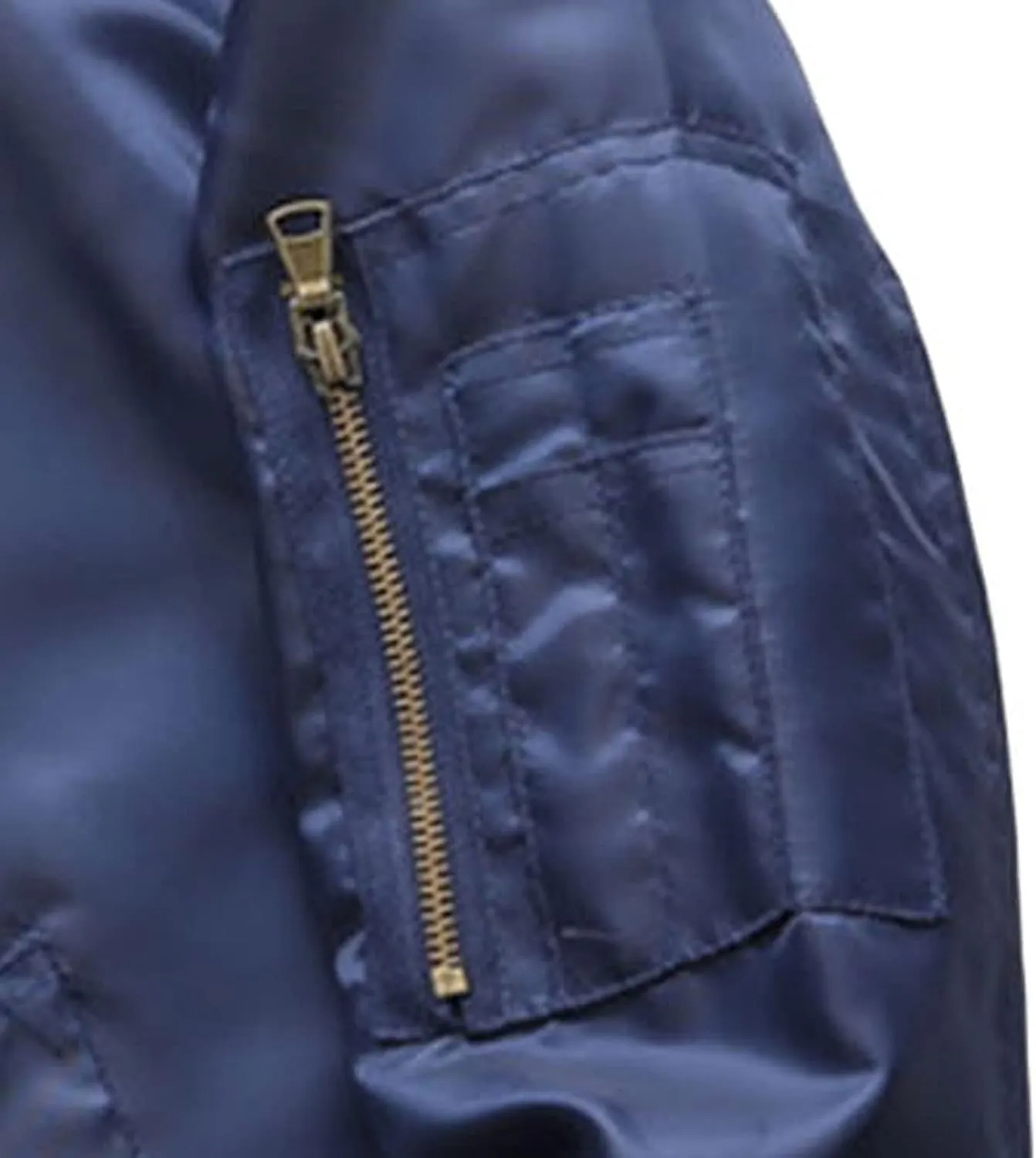 DGHM-JLMY Men's Spring and Autumn Collar Jacket Flight Bomber Military Jacket Casual Fighter Pilot Jacket