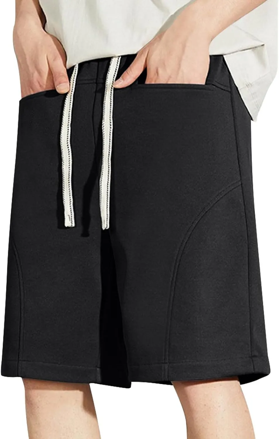 Dgoopd Mens Cargo Pants Stretch Waist Cargo Pants for Men Men Cargo Shorts Pants Beach Shorts for Men Summer