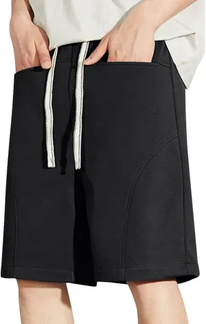 Dgoopd Mens Cargo Pants Stretch Waist Cargo Pants for Men Men Cargo Shorts Pants Beach Shorts for Men Summer