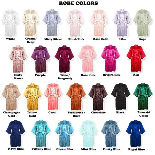 Diamond Template Personalized Robes - Custom Robes for Women & Girls - Sizes 3T-6XL