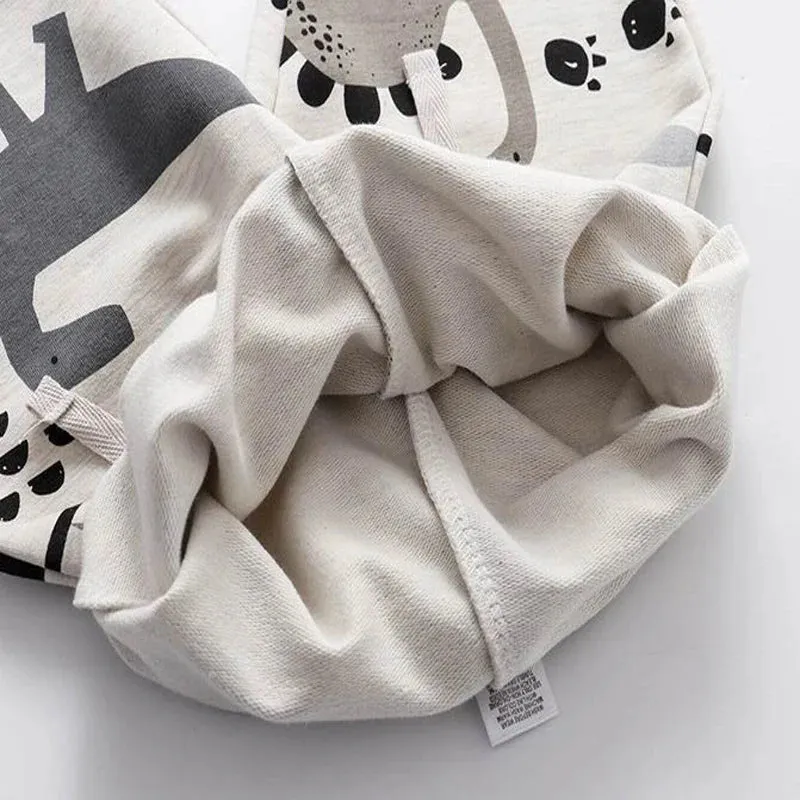 Dino Print Kids Sports Pants