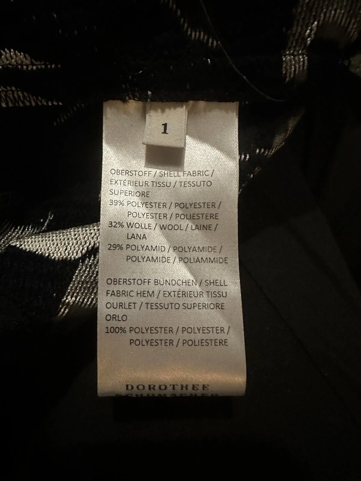 Dorothee Schumacher black & white jacket size UK8/US4