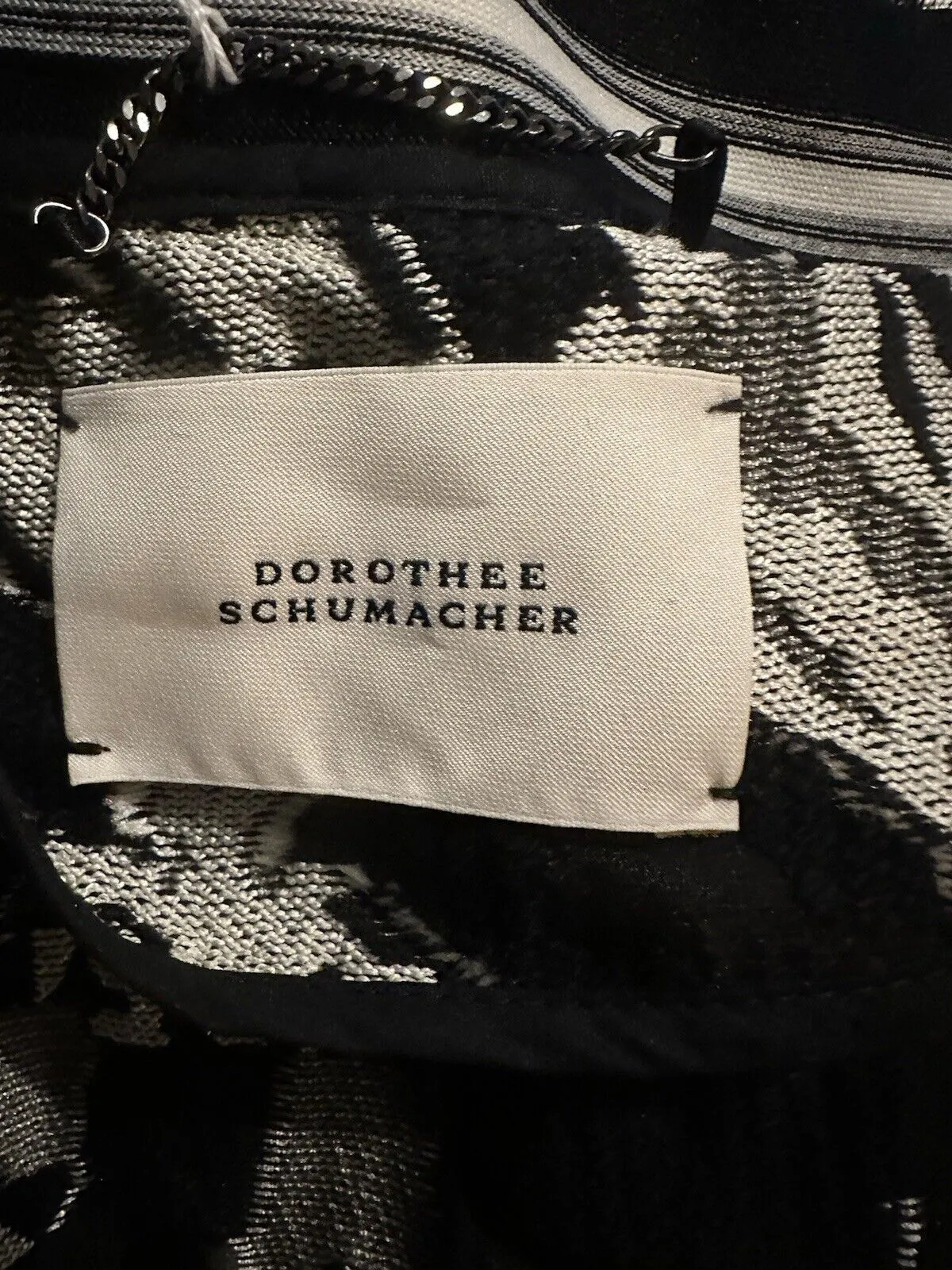 Dorothee Schumacher black & white jacket size UK8/US4
