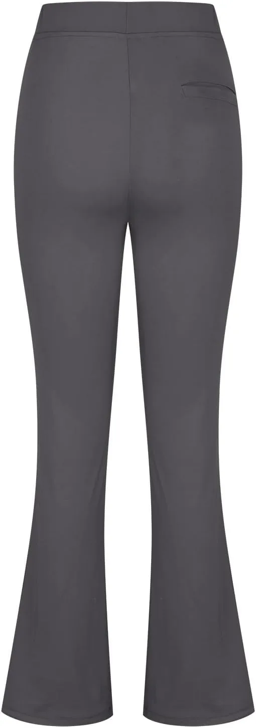 Dress Pants Women Tummy Control Workout Yoga Pants Business Casual High Waist Bootcut Work Pants Lounges with Pockets