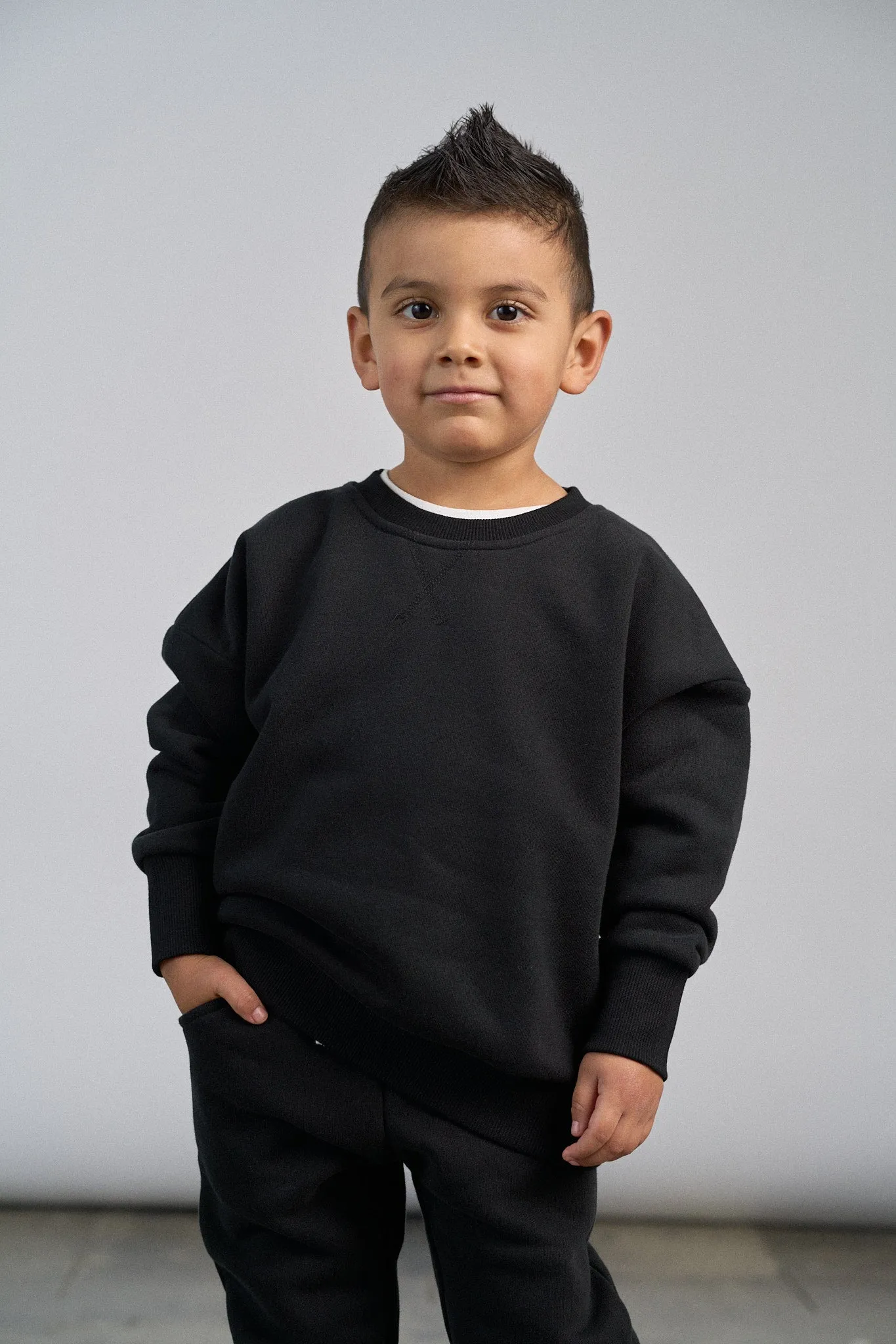 Elevated Crewneck - Black