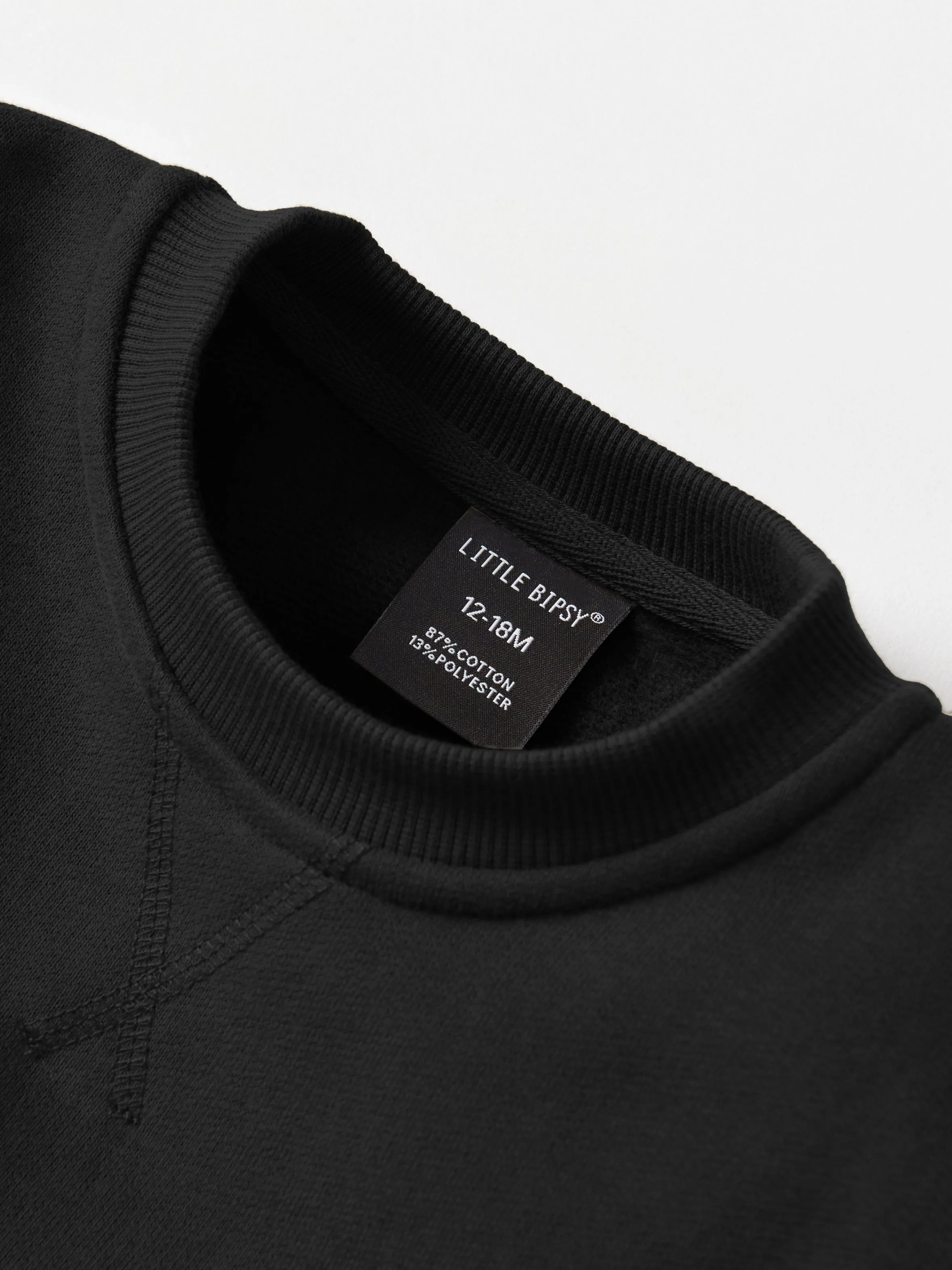 Elevated Crewneck - Black