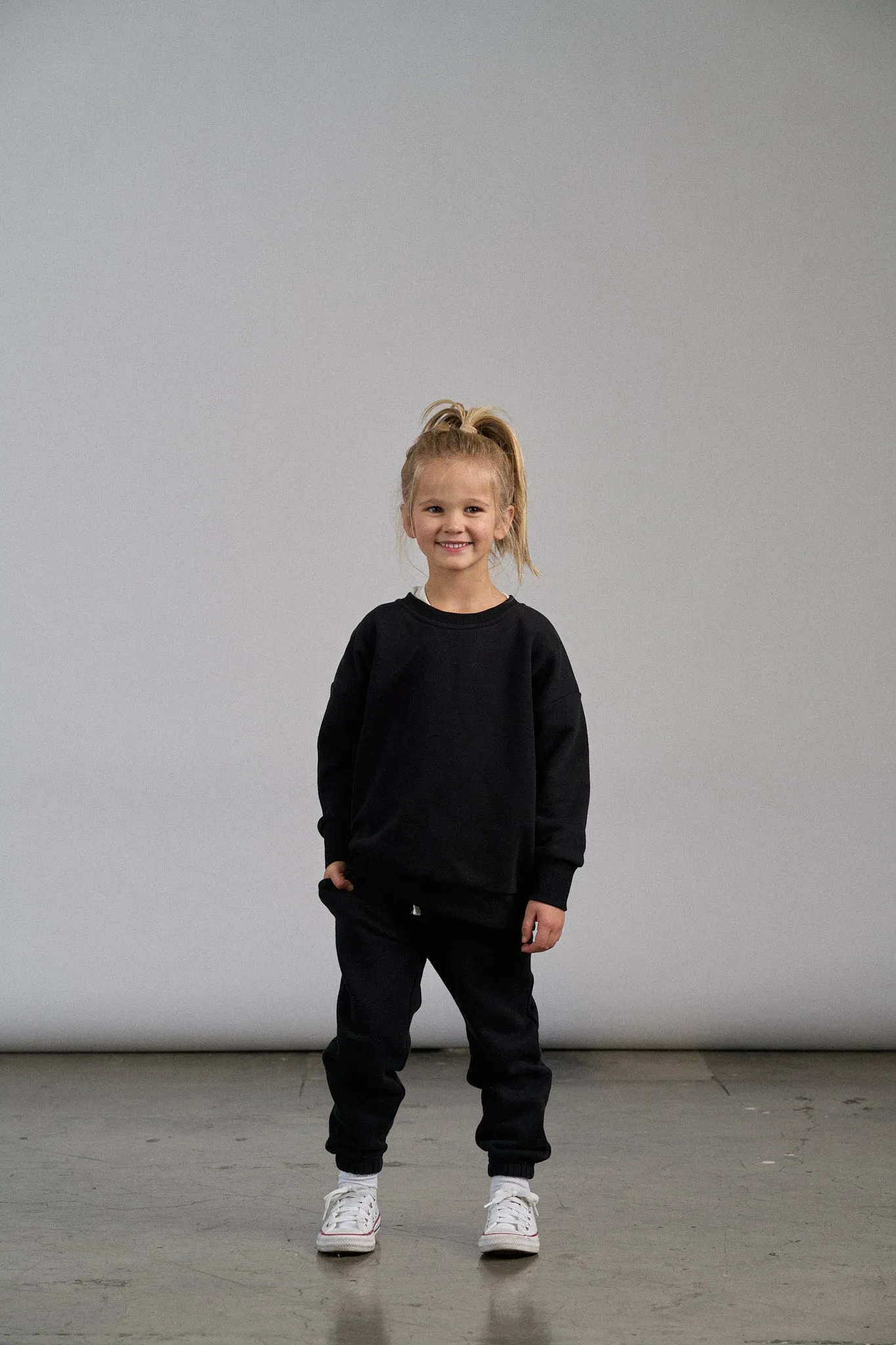 Elevated Crewneck - Black
