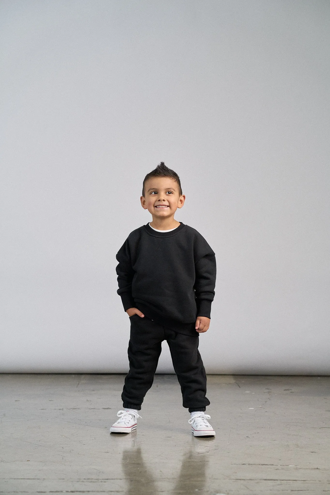 Elevated Crewneck - Black