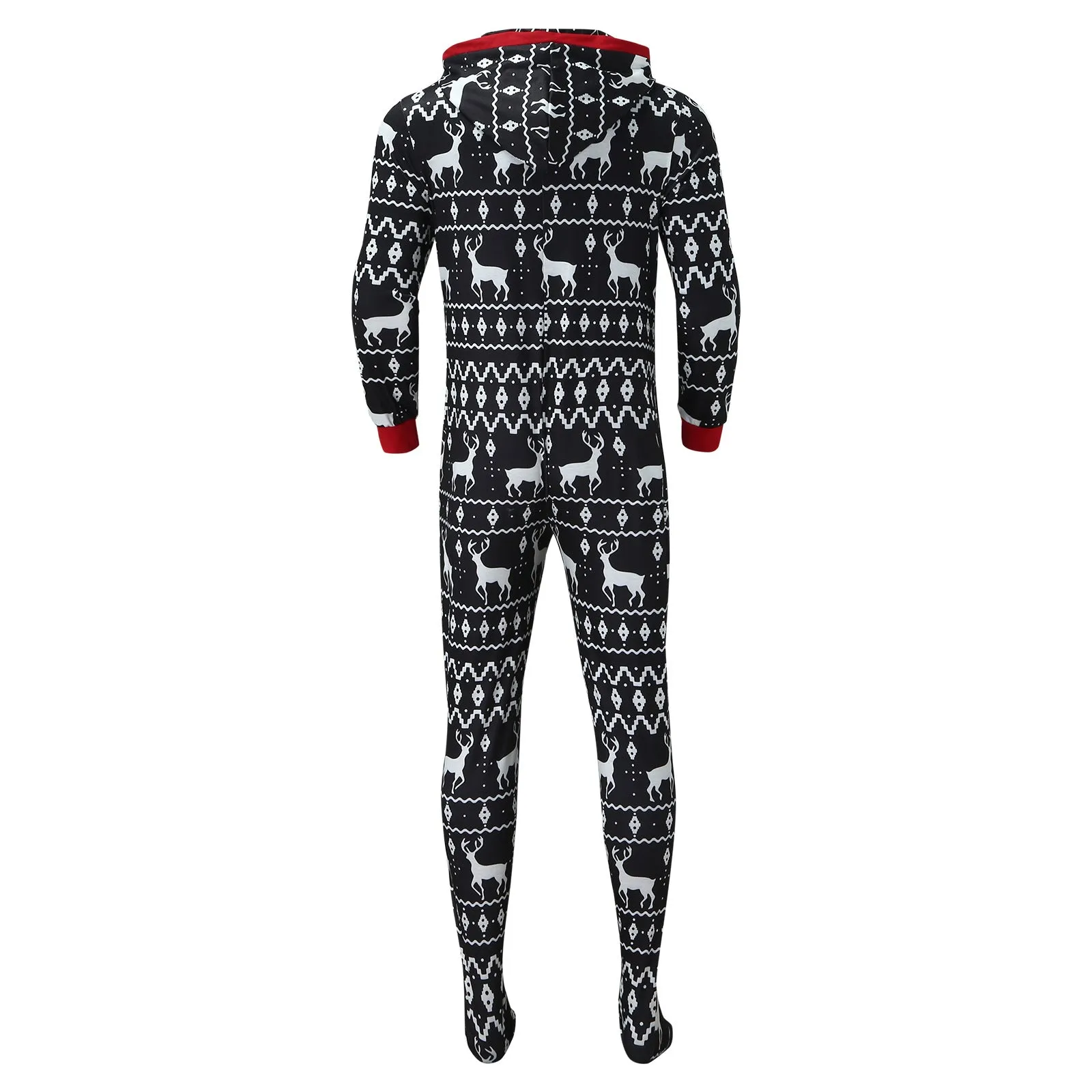 Family Christmas Matching One-Piece Pullover Pajama Set
