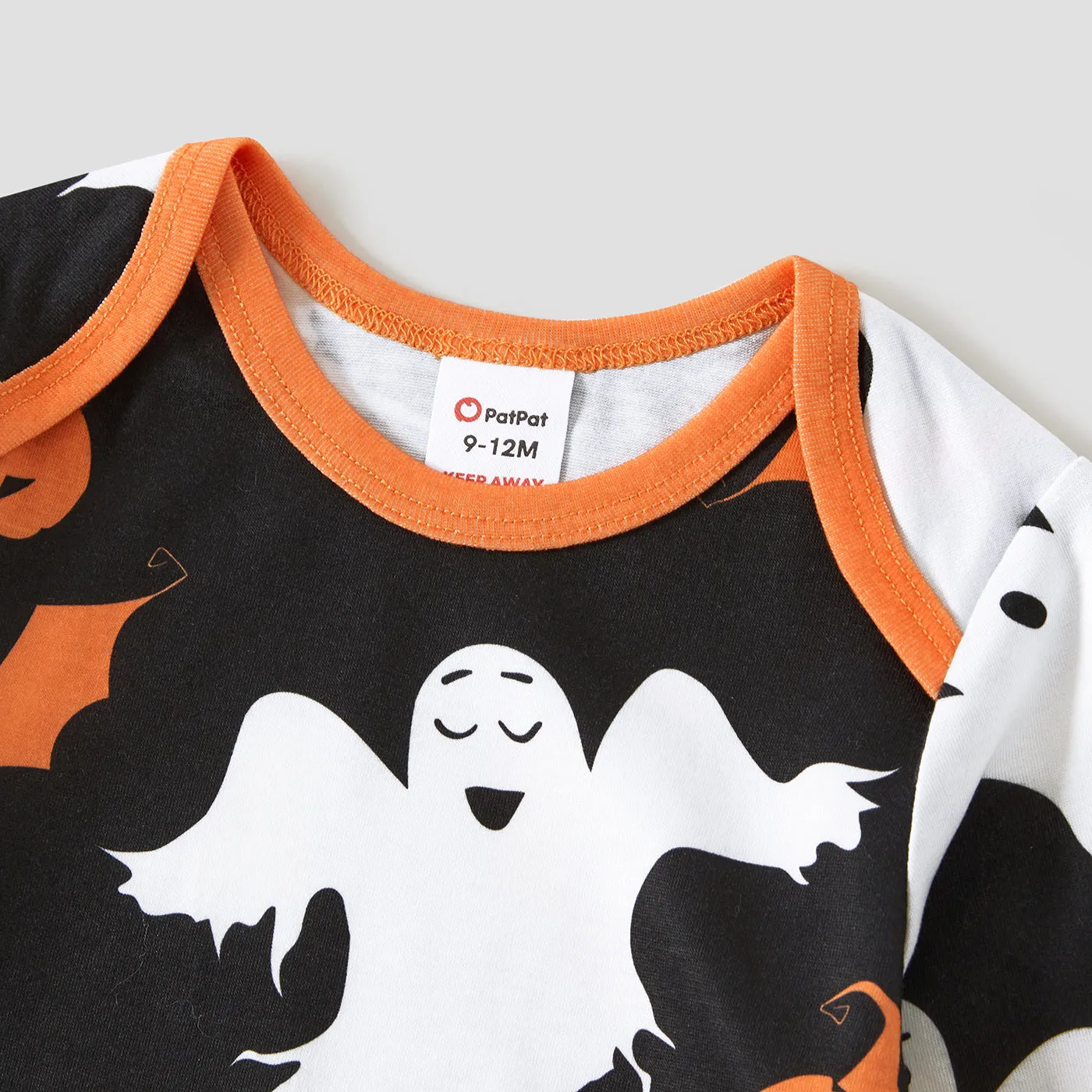 Family Matching Letter & Pumpkin Print Pajamas Sets (Flame Resistant)