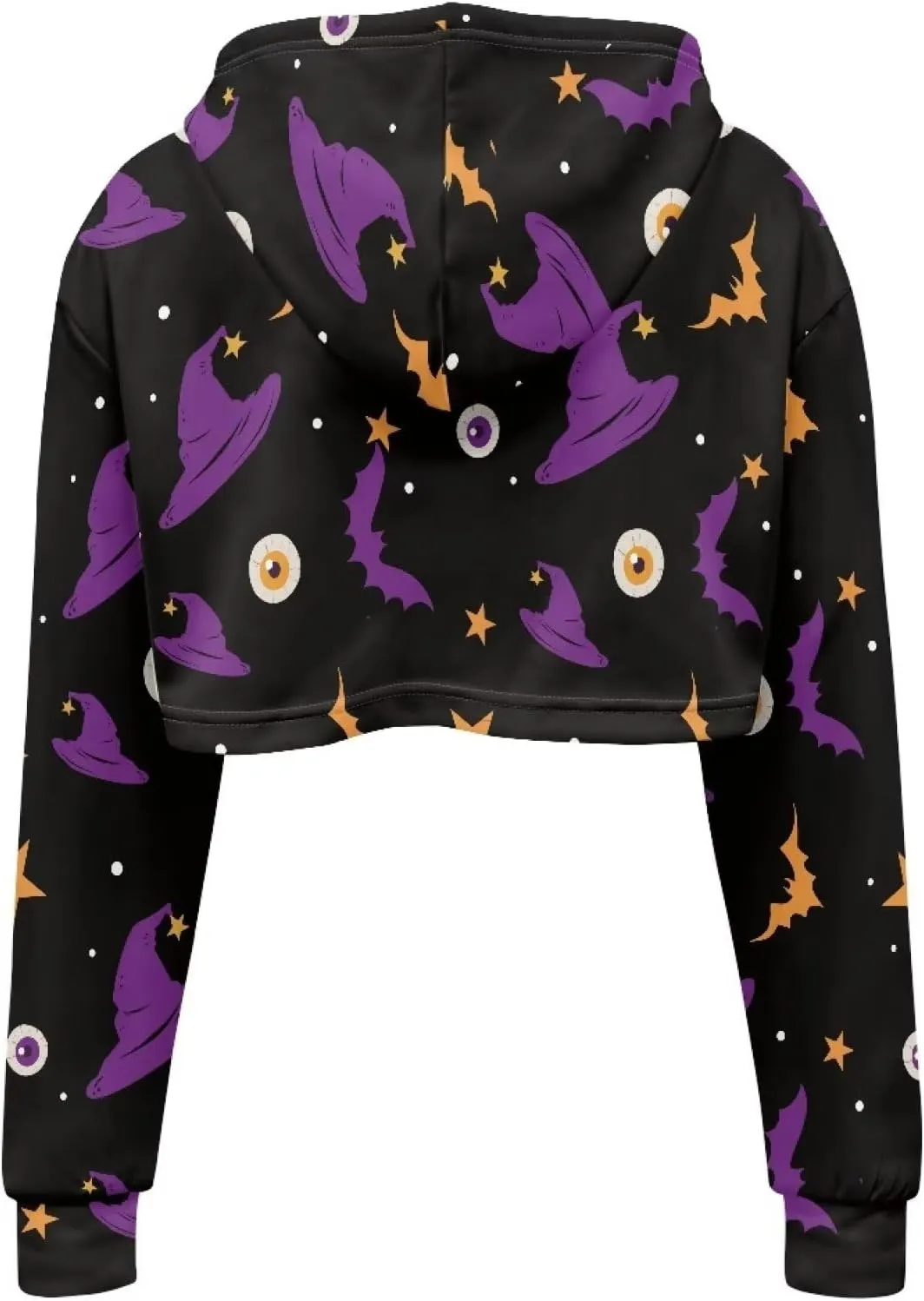 Flashideas Women's Cropped Hoodies Oversized Crop Tops for Women Polyester Fibre