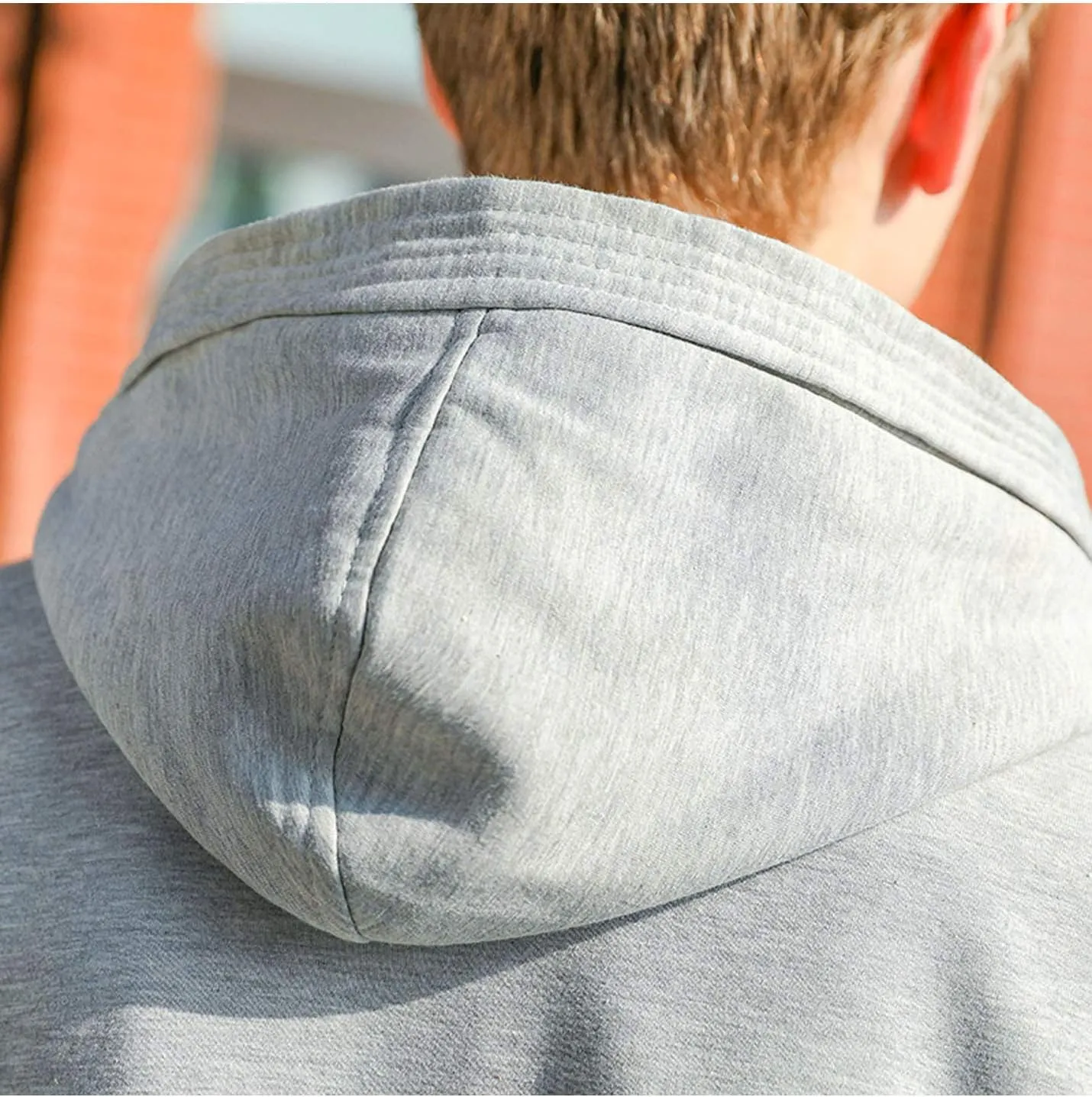 Flygo Men's Winter Sherpa Lined Zip Up Hoodies Sweatshirt Coat
