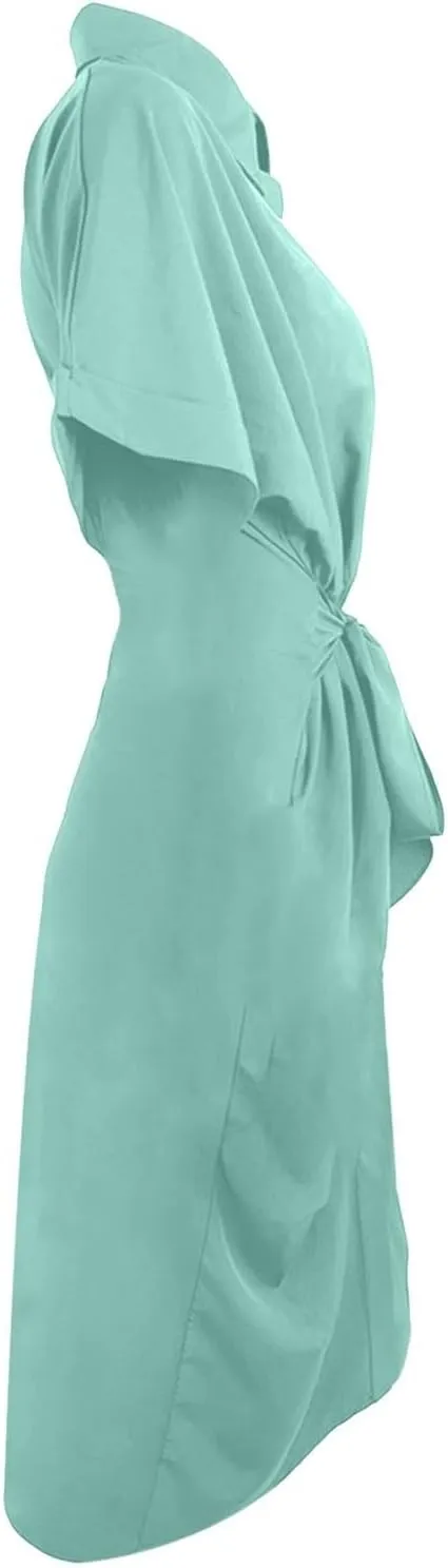 Formal Shirt Dresses for Women 2025 Vacation Fashion Spring Wedding Guest Dress Wedding Guest Summer Teacher Outfits