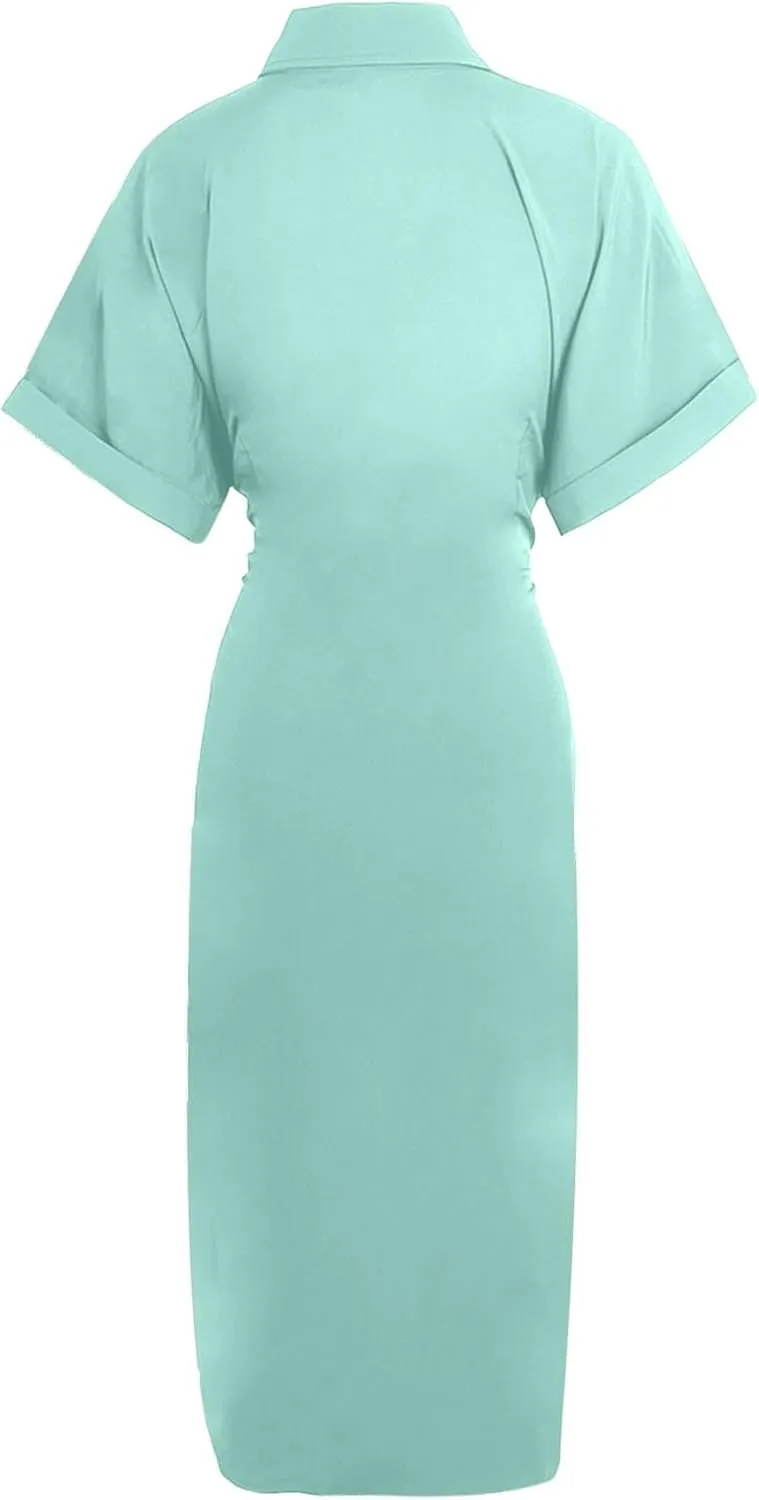 Formal Shirt Dresses for Women 2025 Vacation Fashion Spring Wedding Guest Dress Wedding Guest Summer Teacher Outfits