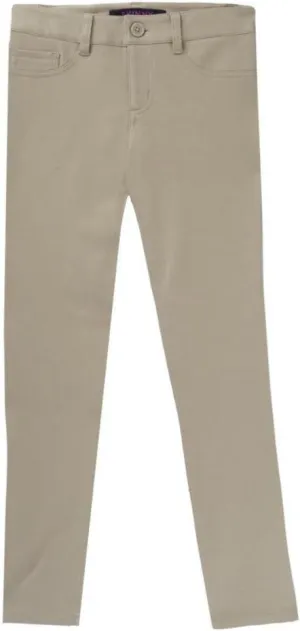 French Toast Girls' Stretch Skinny 5 Pocket Knit Pant