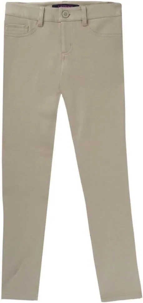 French Toast Girls' Stretch Skinny 5 Pocket Knit Pant