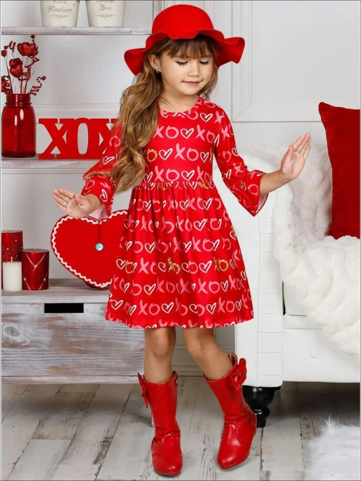 Girls All You Need is Love Dress