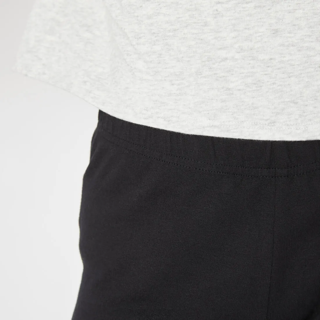 Girls' Gym Shorts 100 - Black