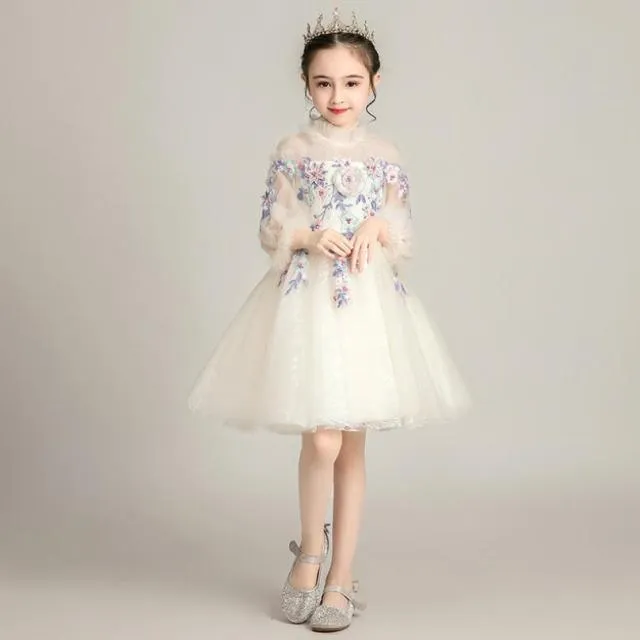 Girls Princess Birthday Party Gown