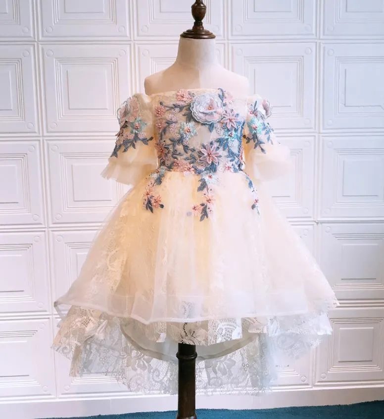 Girls Princess Birthday Party Gown
