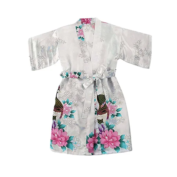 Girls Robes, Floral, Sizes 2T-14, Flower Girl Robes, Spa Party