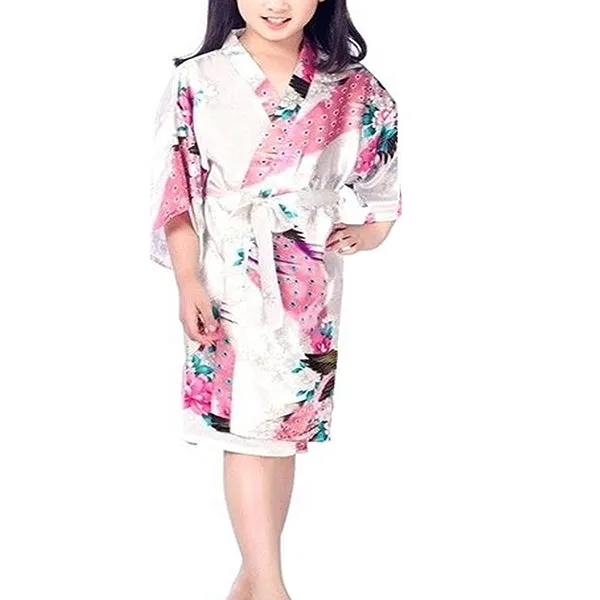Girls Robes, Floral, Sizes 2T-14, Flower Girl Robes, Spa Party