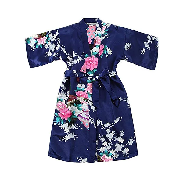 Girls Robes, Floral, Sizes 2T-14, Flower Girl Robes, Spa Party