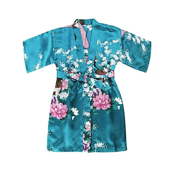 Girls Robes, Floral, Sizes 2T-14, Flower Girl Robes, Spa Party