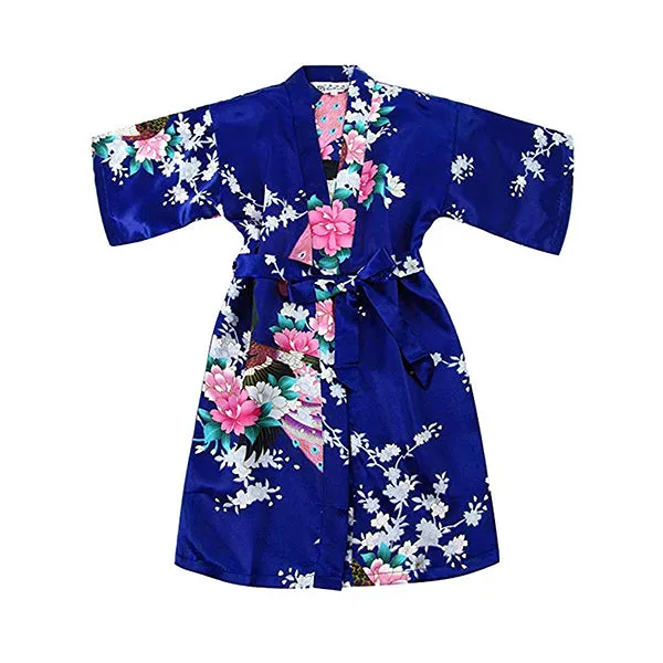 Girls Robes, Floral, Sizes 2T-14, Flower Girl Robes, Spa Party