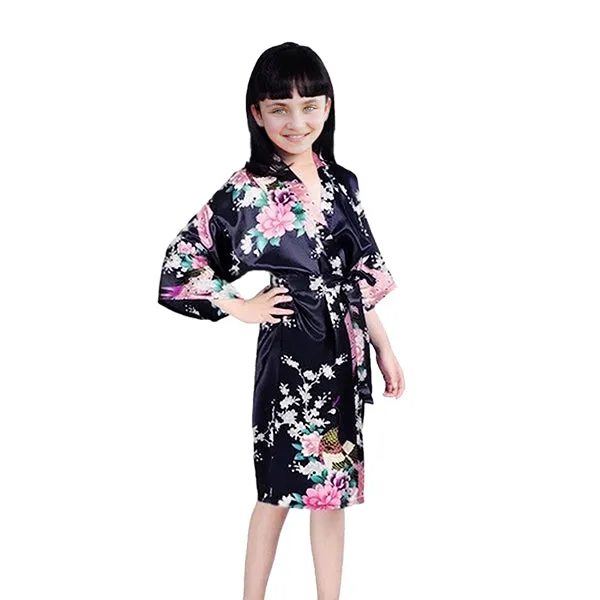 Girls Robes, Floral, Sizes 2T-14, Flower Girl Robes, Spa Party
