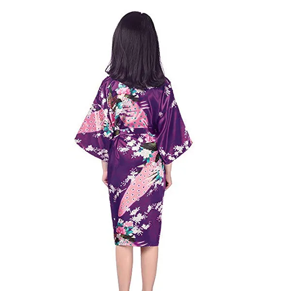 Girls Robes, Floral, Sizes 2T-14, Flower Girl Robes, Spa Party