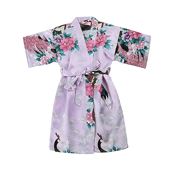 Girls Robes, Floral, Sizes 2T-14, Flower Girl Robes, Spa Party