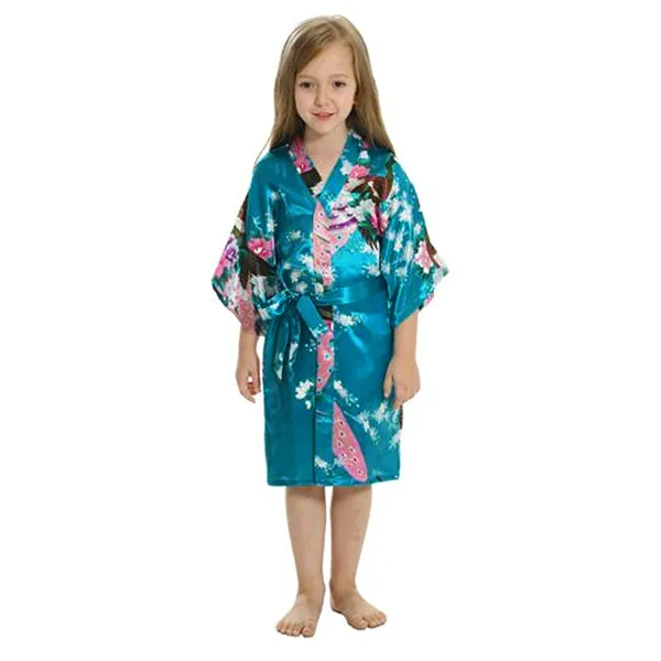 Girls Robes, Floral, Sizes 2T-14, Flower Girl Robes, Spa Party