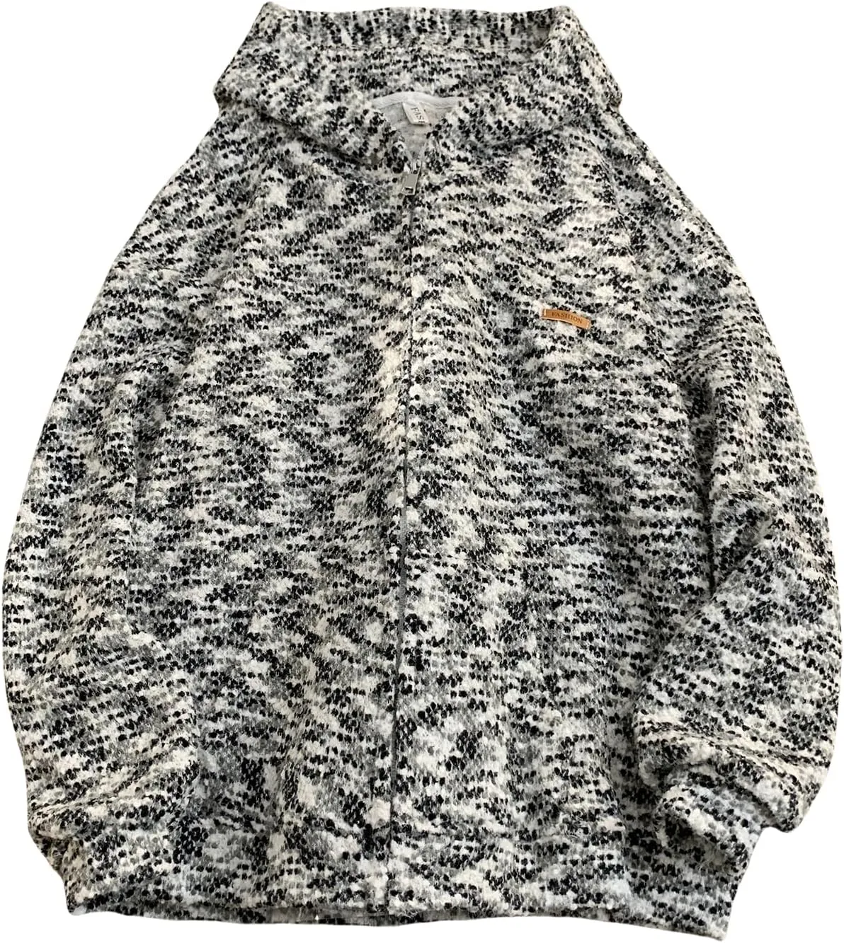 GURUNVANI Men Oversized Zip Up Hoodies Jackets Multicolor Lightweight Cardigan Sweaters
