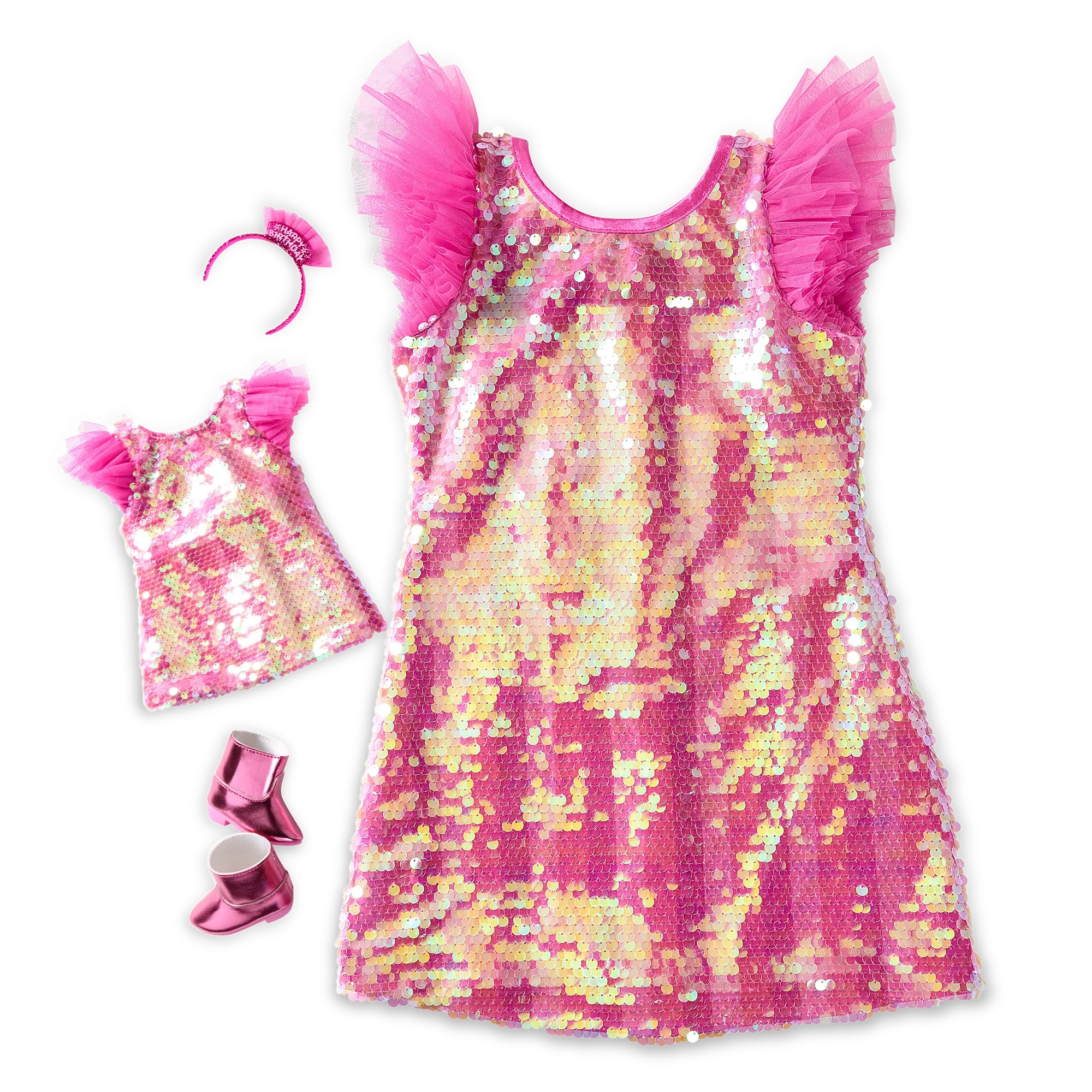 Happy Birthday to You Dresses for Girls & 18-inch Dolls