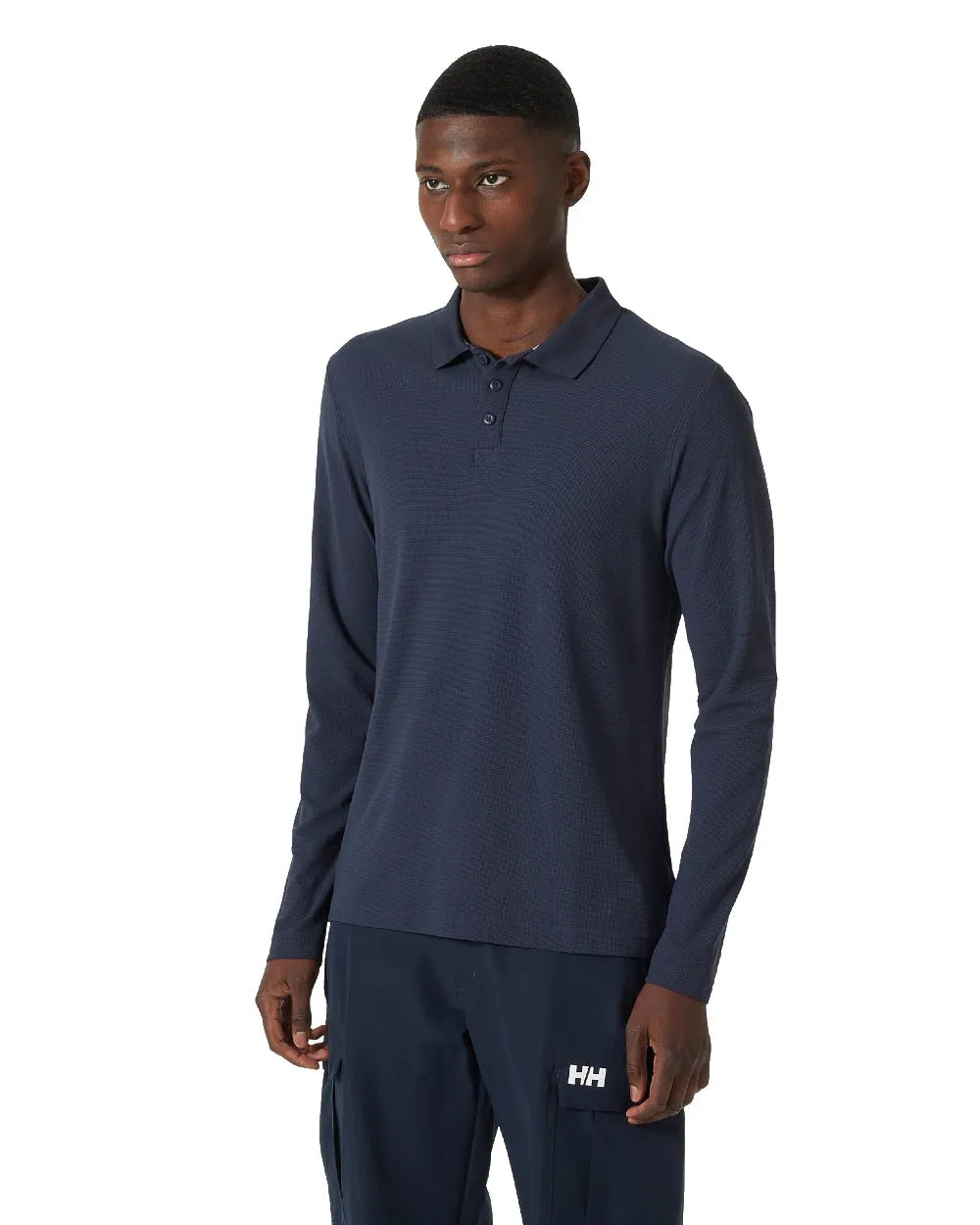 Helly Hansen Mens Crewline Long Sleeve Polo Shirt