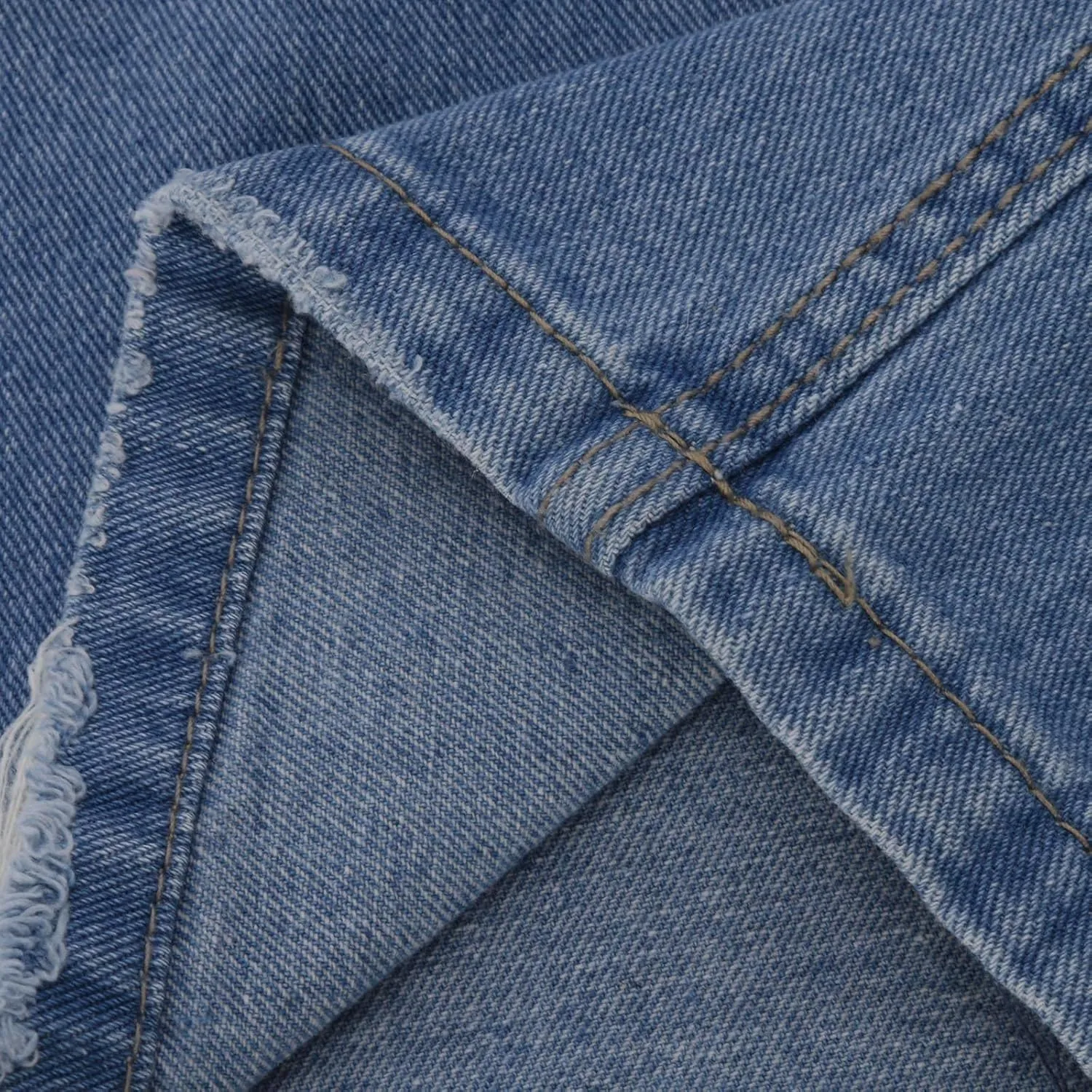 High Waisted Jeans for Women 2025 Loose Distressed Ripped Stretchy Straight Leg Boyfriend Denim Pants