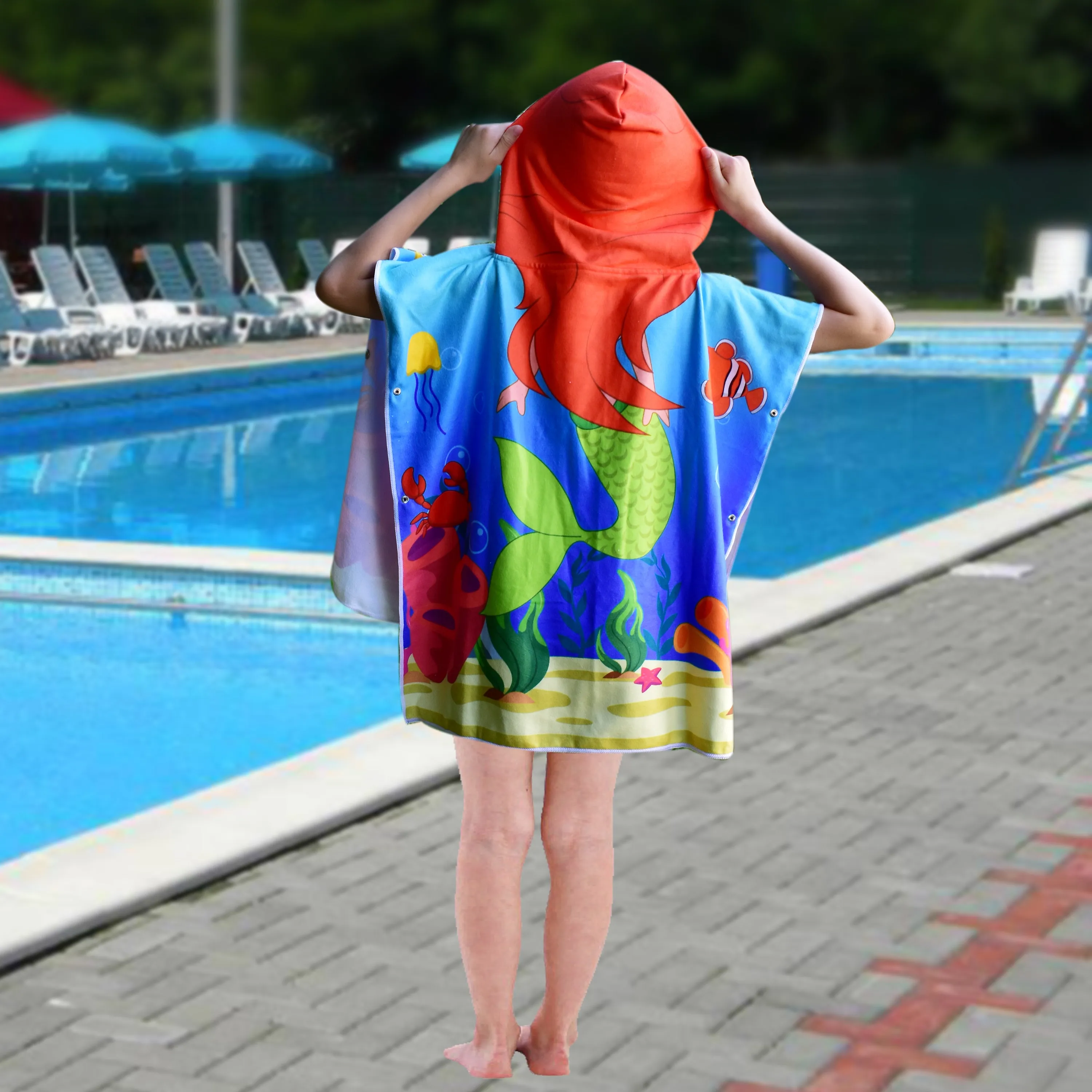 Hooded Towel - MERMAID