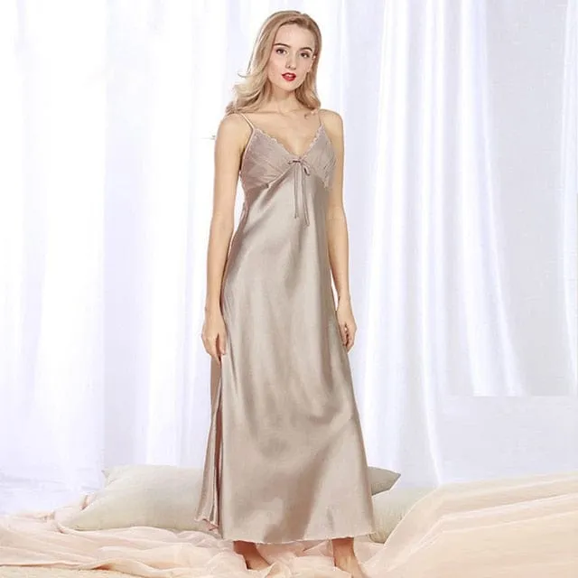 Judy Silk Sleepwear Dress