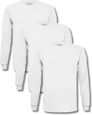 Kingsted Long Sleeve Shirts for Men - Royally Comfortable - Soft Premium Fabric - Well Crafted Classic Tees