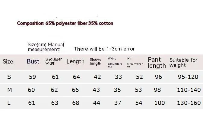 Knit Two-piece Suit Long-sleeved Trousers Ladies' Homewear Pajamas Loose Confinement Clothing