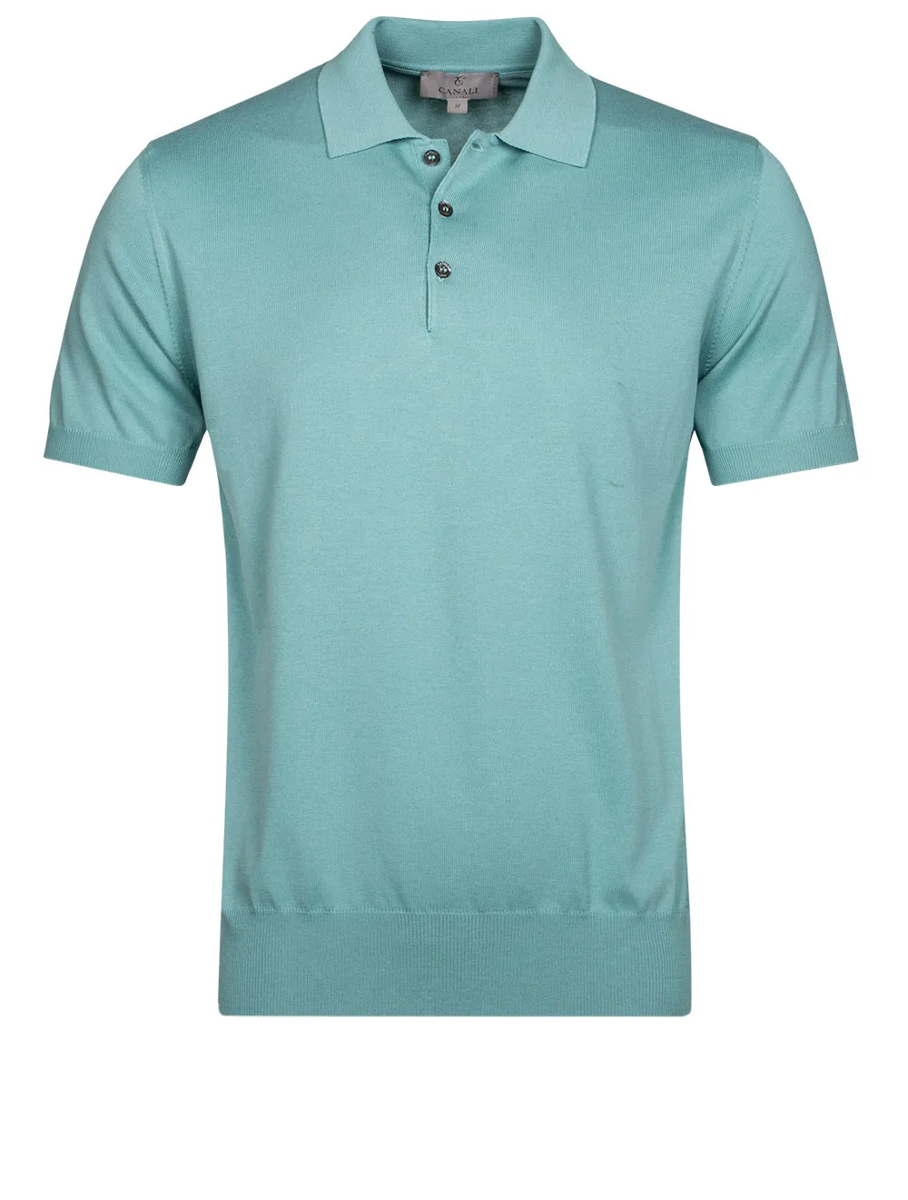 Knitted Polo Shirt Green