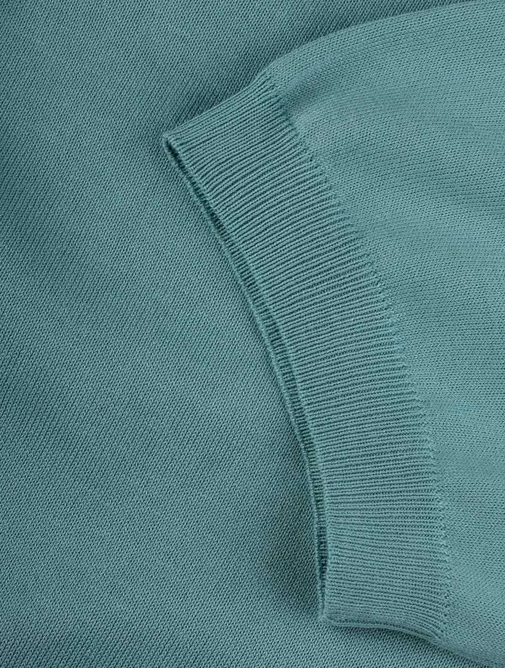 Knitted Polo Shirt Green