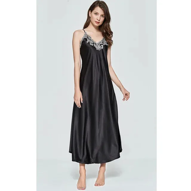 Lace Satin Nightgowns