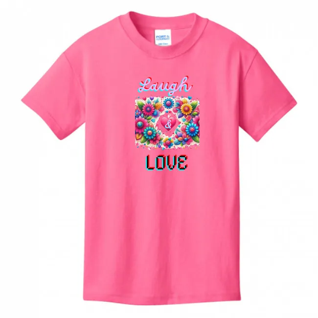 Laugh Love Girl's T-shirt