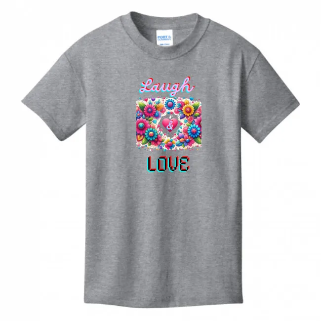 Laugh Love Girl's T-shirt