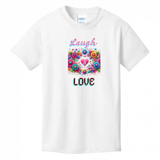 Laugh Love Girl's T-shirt
