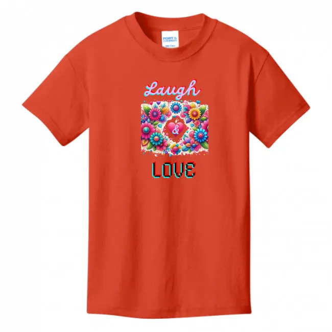 Laugh Love Girl's T-shirt