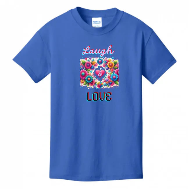 Laugh Love Girl's T-shirt